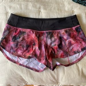 Lululemon speed up shorts size 8